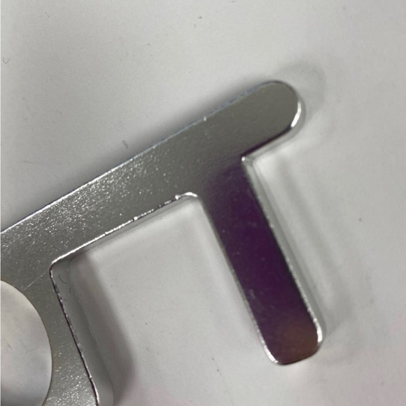 Stainless Steel Door Opener Keychain - Picture 3 of 8